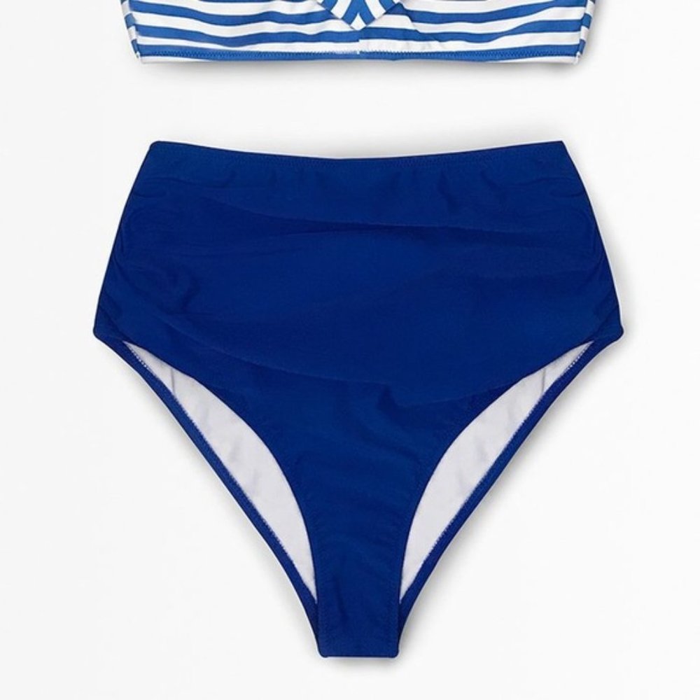 NWT Cupshe High Waisted Bikini Bottom -XSM
